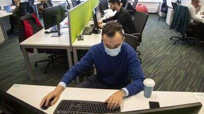 מרכז אבטחת סייבר במוסקבה ביוני. | EPA-EFE