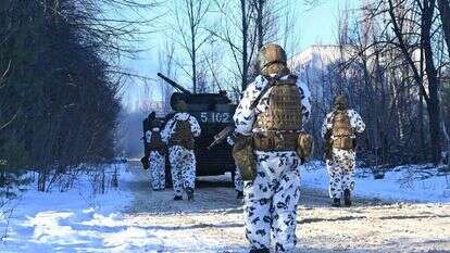 כוחות צבא אוקראינה, בשבוע שעבר. | AFP