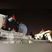 המהומות בשכונת שמעון הצדיק, לפני שנה. | EPA