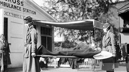 צוות רפואי וחלל שפעת, 1920 | גטי אימג'ס צוות רפואי וחלל שפעת, 1920 | גטי אימג'ס