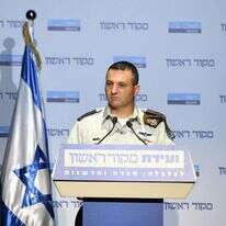 ראש אכ"א אלוף יניב עשור בוועידת מקור ראשון. | שריה דיאמנט