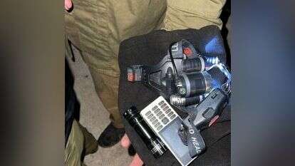 אמצעי לחימה גנובים שנתפסו בדרום. | דובר צה"ל