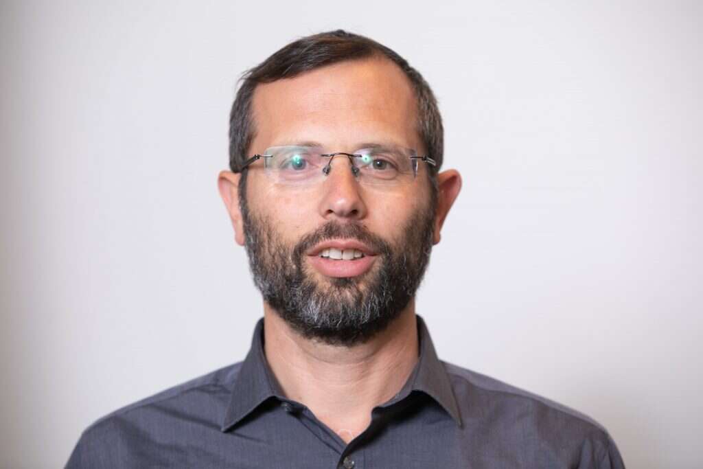 ראש מועצת בנימין, ישראל גנץ.= | יוסי אלוני