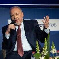 ליברמן בוועידת מקור ראשון, השבוע. | שריה דיאמנט