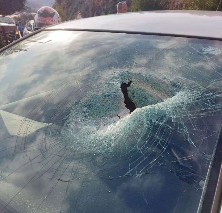 פיגוע אבנים, ארכיון. | ארי קניאל