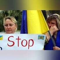 הפגנה בפקיסטן נגד רוסיה. | EPA