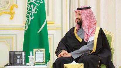 נסיך הכתר הסעודי מוחמד בן סלמאן. | EPA