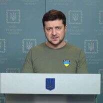 נשיא אוקראינה וולודימיר זלנסקי. | EPA