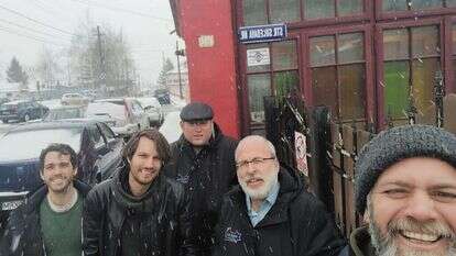 אנשי המשלחת של "מקו"ם". | דימה טרנשצקו, מקו"ם