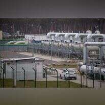 צינור הגז נורד־סטרים מרוסיה לגרמניה. | גטי אימג'ס