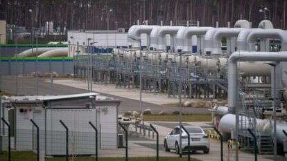 צינור הגז נורד־סטרים מרוסיה לגרמניה. | גטי אימג'ס