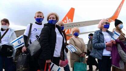 עולים מאוקראינה בנתב"ג, | תומר נויברג, פלאש 90