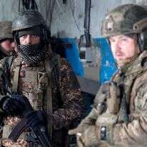 כוחות אוקראיניים בלוהנסק. | AFP