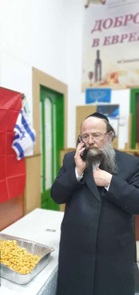 הרב זלצמן. | אסף גבור