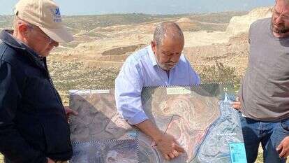 סיור ראשי הרשויות בשטח, לקראת תוכנית המחצבות סיור ראשי הרשויות בשטח, לקראת תוכנית המחצבות