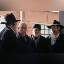 הרב לזר (מימין) ופוטין במוזיאון היהדות והסובלנות במוסקבה, 2018. | AP