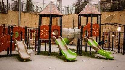 שלג באפרת, הבוקר. | גרשון אלינסון/פלאש90