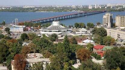 דניפרו-פטרובסק על גדת הדנייפר. | אבישי אמיתי