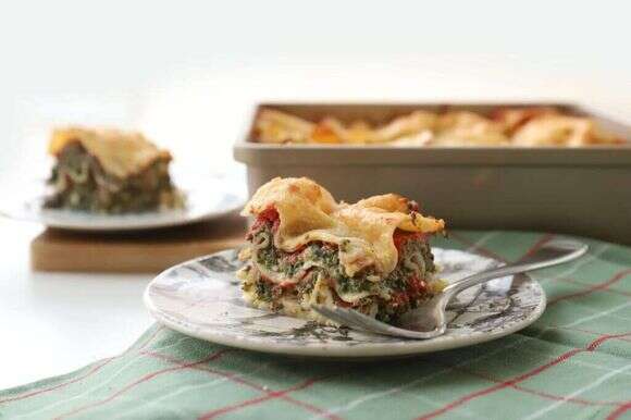 לזניה תרד סופר מהירה. | אפרת ליכטנשטט