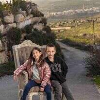 נטע ושקד קולמן. | ברוך גרינברג