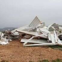 הרס הבתים במעוז אסתר ואעירה שחר שבבנימין, ארכיון. | מועצה אזורית מטה בנימין