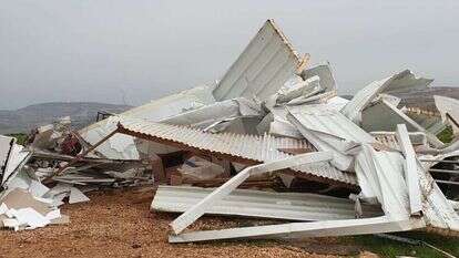 הרס הבתים במעוז אסתר ואעירה שחר שבבנימין, ארכיון. | מועצה אזורית מטה בנימין הרס הבתים במעוז אסתר ואעירה שחר שבבנימין, ארכיון. | מועצה אזורית מטה בנימין