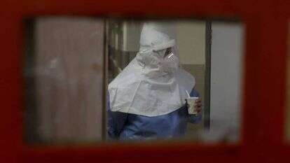 מחלקת קורונה בבית חולים זיו, בצפת. | EPA