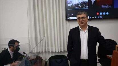 שלמה פילבר לפני עדותו בבית המשפט. | יונתן זינדל/ פלאש 90