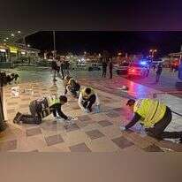 זירת הפיגוע בבאר שבע. | AFP