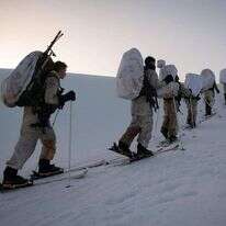 היחידות המובחרות באימון בחרמון. | דובר צה"ל