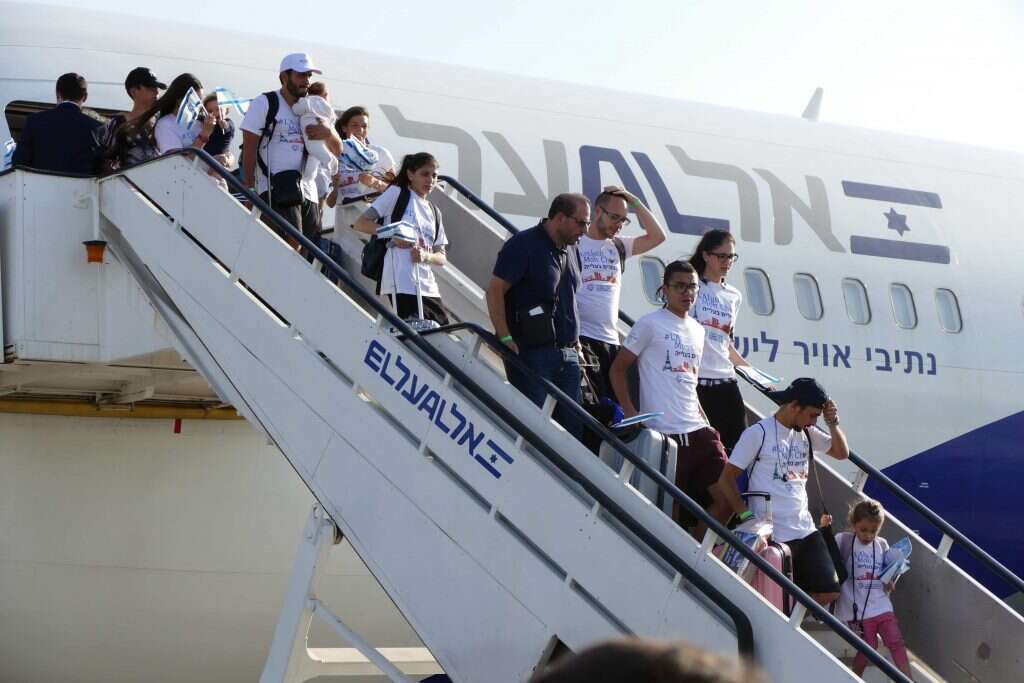 עולים בנתב"ג, אילוסטרציה. | אמיר מאירי