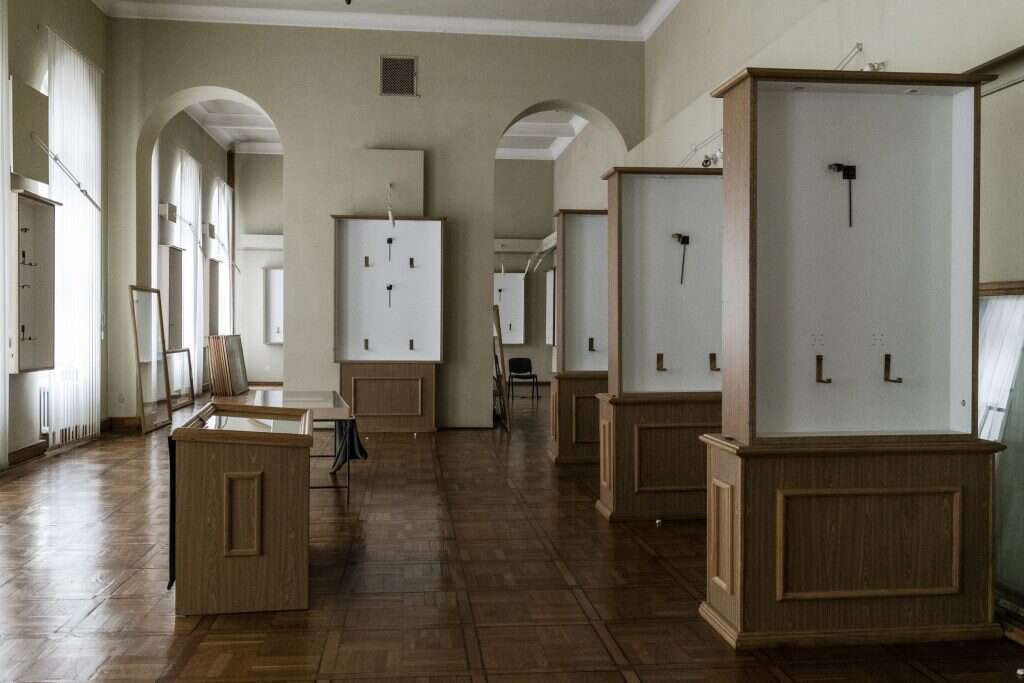 גם האומנות נמלטת. מוזיאון אנדריי שפטיצקי. | קייסה סטרק, הוושינגטון פוסט