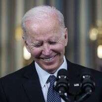 נשיא ארה"ב ג'ו ביידן נואם על המצב באוקראינה. | EPA