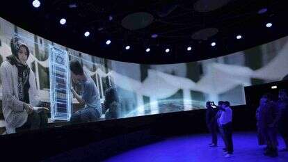 הביתן הישראלי בתעורכת אקספו 2020. | AFP