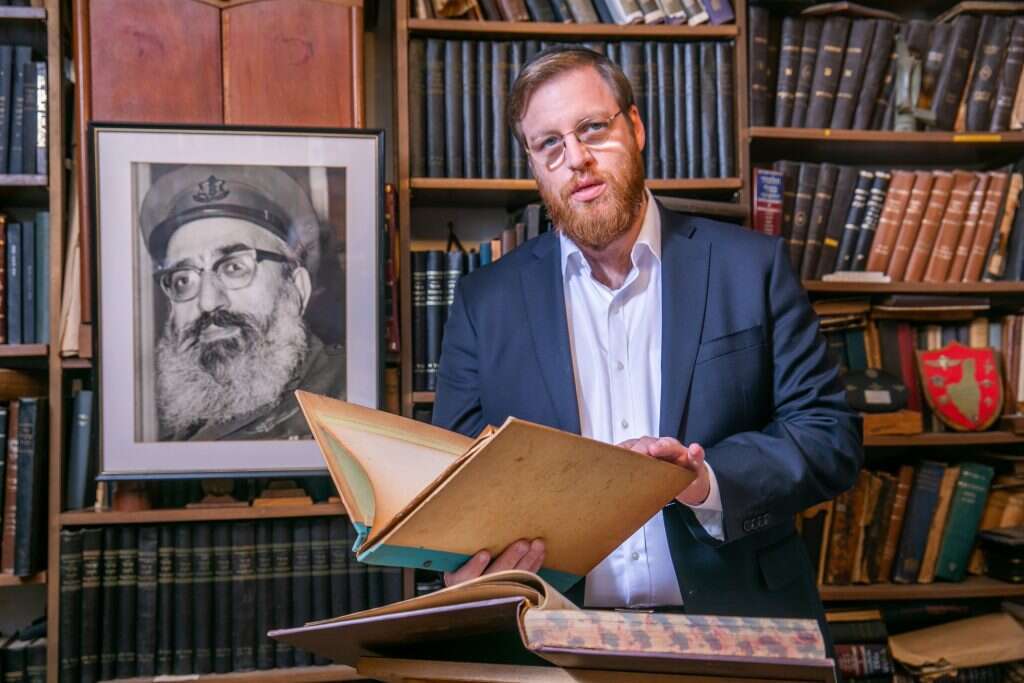 הרב דוד גורן. | יוסי אלוני