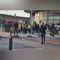 זירת הפיגוע בבאר־שבע, בשבוע שעבר. | פלאש 90