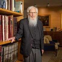 פרופ' ישראל אומן. | יונתן זינדל, פלאש 90