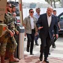 בנט באוגדת איו"ש, השבוע. | AFP