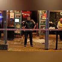 זירת הפיגוע ברחוב דיזנגוף בתל-אביב. | AFP