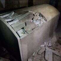 קבר יוסף אחרי ההצתה, הלילה