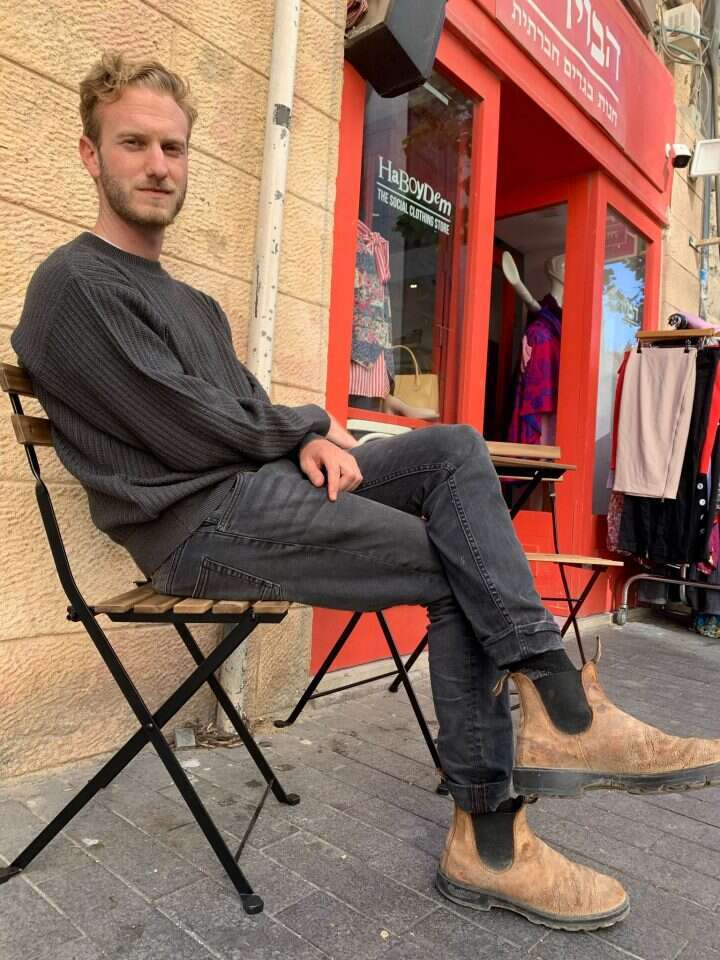 קיי בירושלים. | באדיבות ג'ן שיף - מתוך האוסף הפרטי