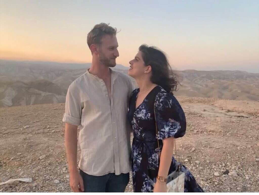 "ידענו שאנחנו נשמות תאומות". אלי וג'ן. | באדיבות ג'ן שיף - מתוך האוסף הפרטי