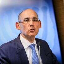 פרופ' אמיר ירון במסיבת עיתונאים, השבוע . | פלאש 90