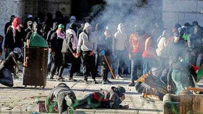 מהומות בהר הבית, מבצע שומר החומות. | AFP