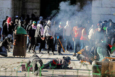 מהומות בהר הבית, מבצע שומר החומות. | AFP