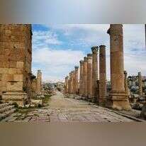 השתמרה מהתקופה הרומית. ג'רש. | לבנה שלוי