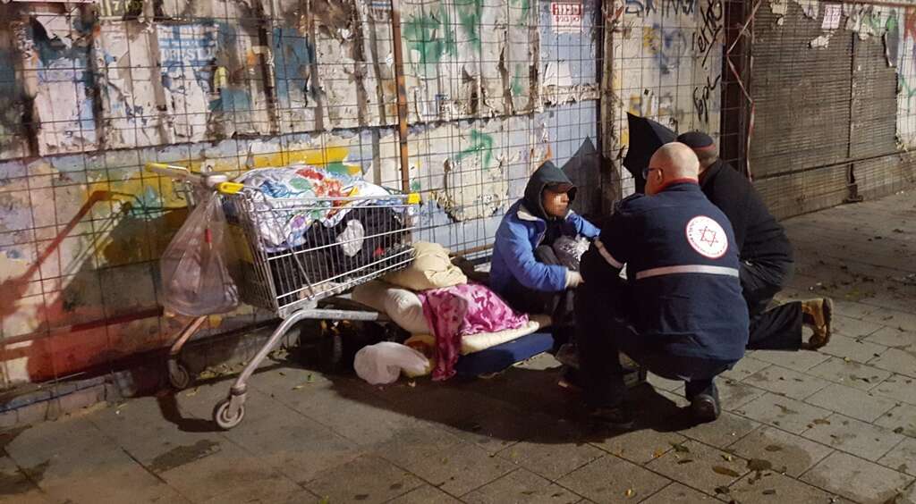 כנות מוחלטת. דרי רחוב. | דוברות מד"א