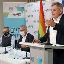 מסיבת העיתונאים של השר הורוביץ, בחודש פברואר. | קוקו