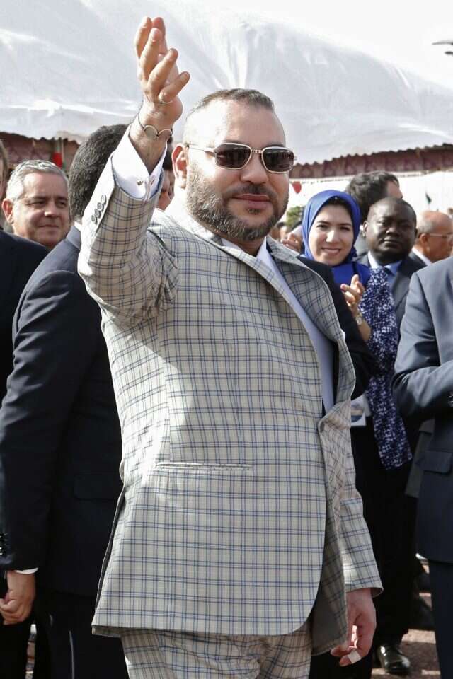 מלך מרוקו מוחמד השישי. | AP מלך מרוקו מוחמד השישי. | AP