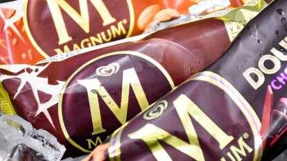 גלידות מגנום. | שאטרסטוק